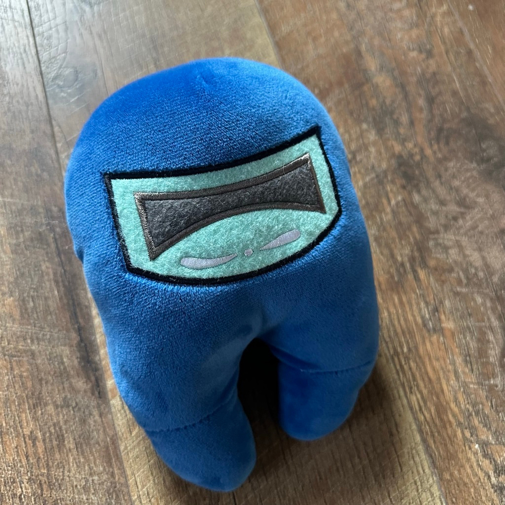 Stuffed Animal Blue Among Us Plush retired